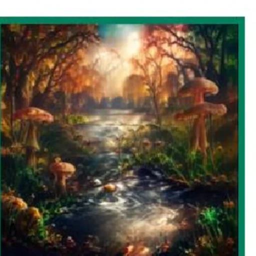 DrPO result for the mystical forest prompt.
