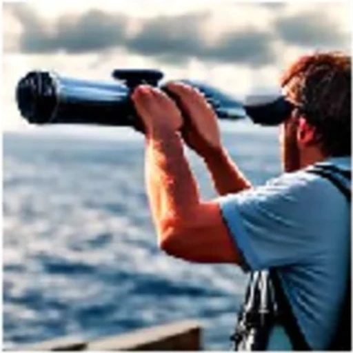 DPO result for the tourist binoculars prompt.