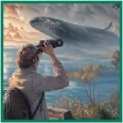 DrPO result for the tourist binoculars prompt.