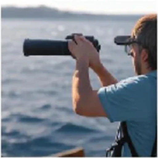 GRPO result for the tourist binoculars prompt.